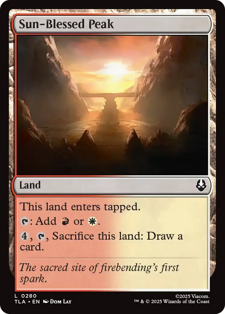 Sun-Blessed Peak [Avatar: The Last Airbender] 1