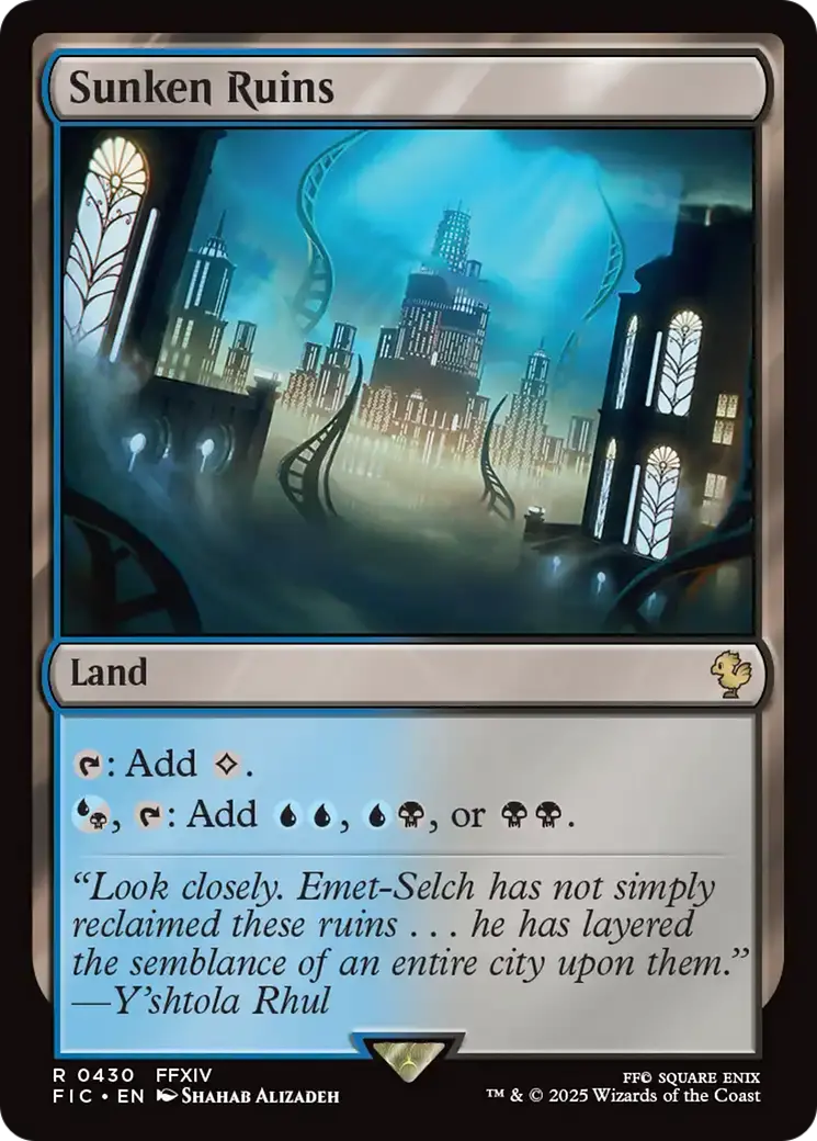 Sunken Ruins [Final Fantasy Commander] 1