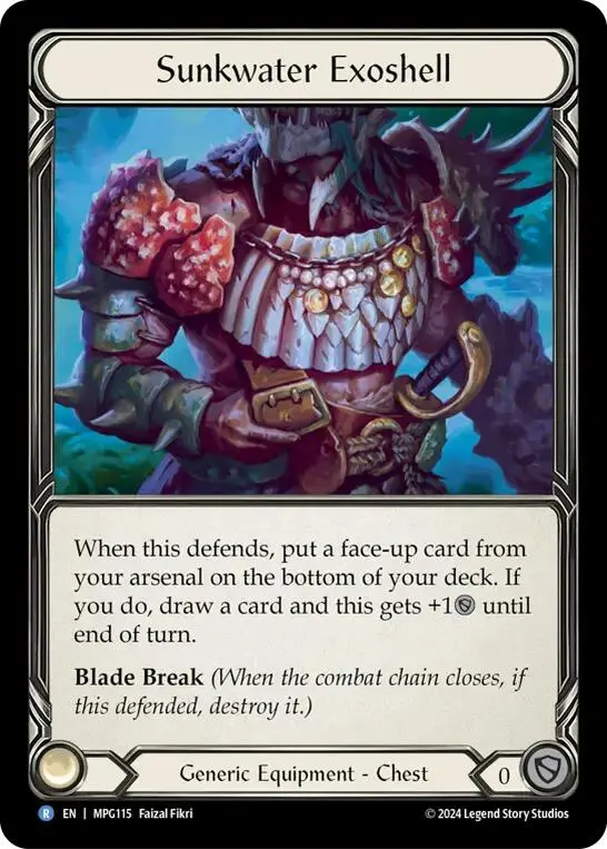 Sunkwater Exoshell [Mpg115] (Mastery Pack Guardian)  Cold Foil 1