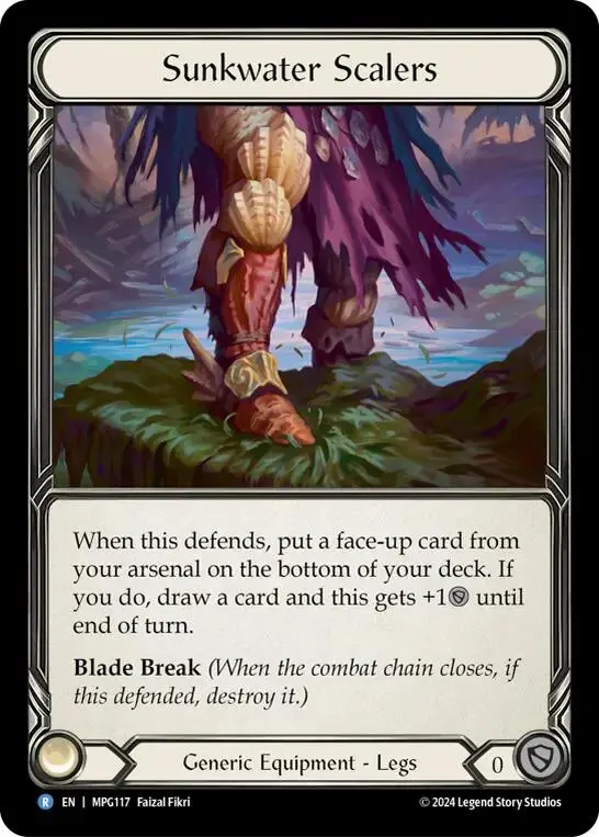 Sunkwater Scalers [Mpg117] (Mastery Pack Guardian)  Cold Foil 1