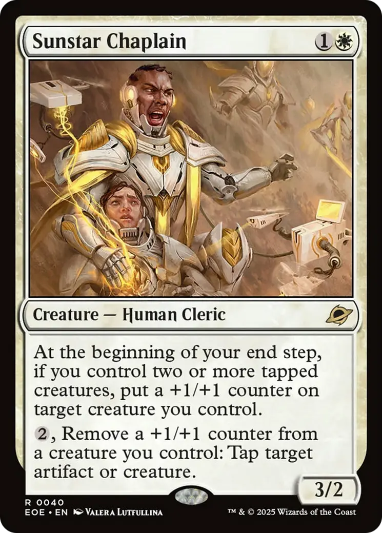Sunstar Chaplain [Edge Of Eternities] 1
