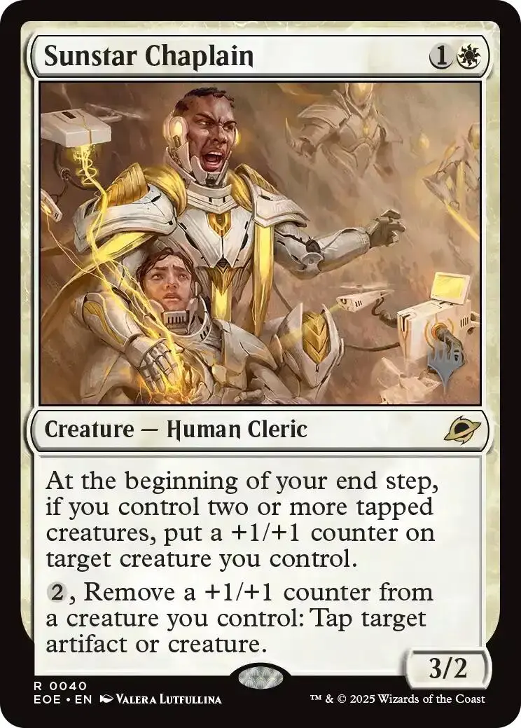 Sunstar Chaplain [Edge Of Eternities Promo Pack] 1