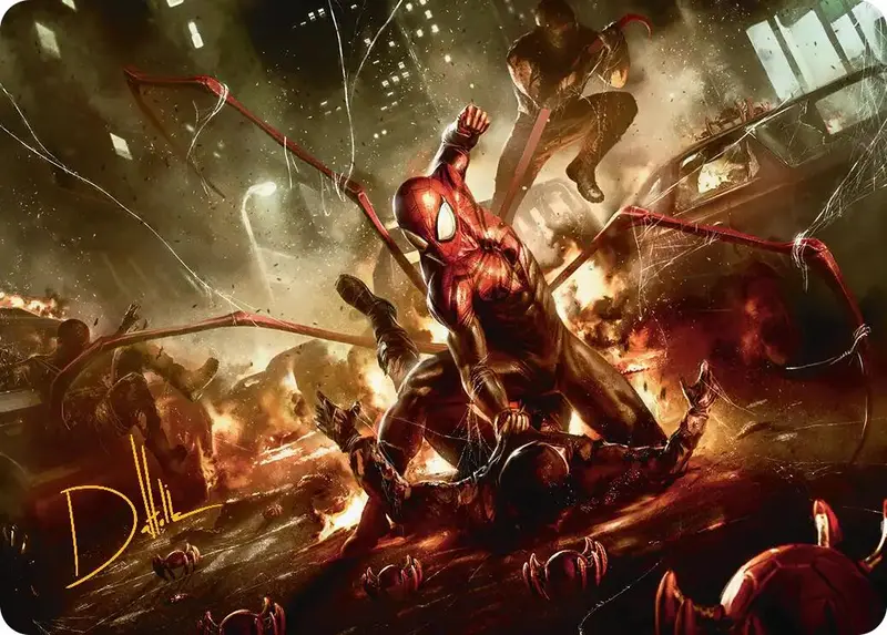 Superior Spider-Man Art Card (Gold-Stamped Signature) [Marvel's Spider-Man Art Series] 1