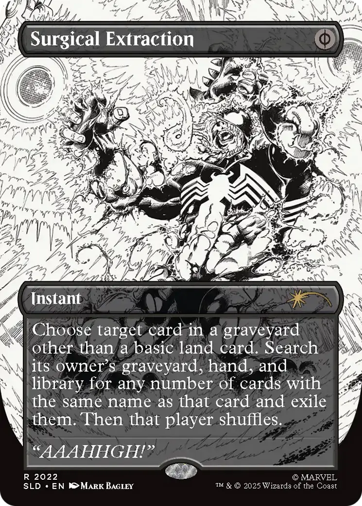 Surgical Extraction (2022) (Rainbow Foil) [Secret Lair Drop Series] 1