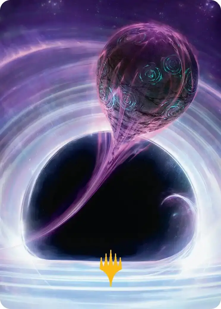 Susur Secundi, Void Altar Art Card (Gold-Stamped Planeswalker Symbol) [Edge Of Eternities Art Series] 1