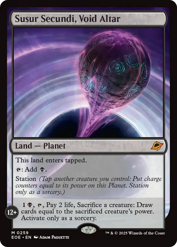 Susur Secundi, Void Altar [Edge Of Eternities] 1