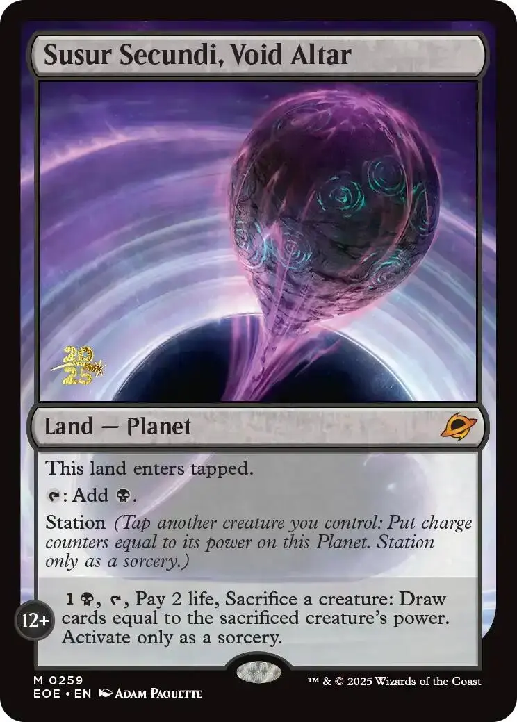 Susur Secundi, Void Altar [Edge Of Eternities Prerelease Promos] 1