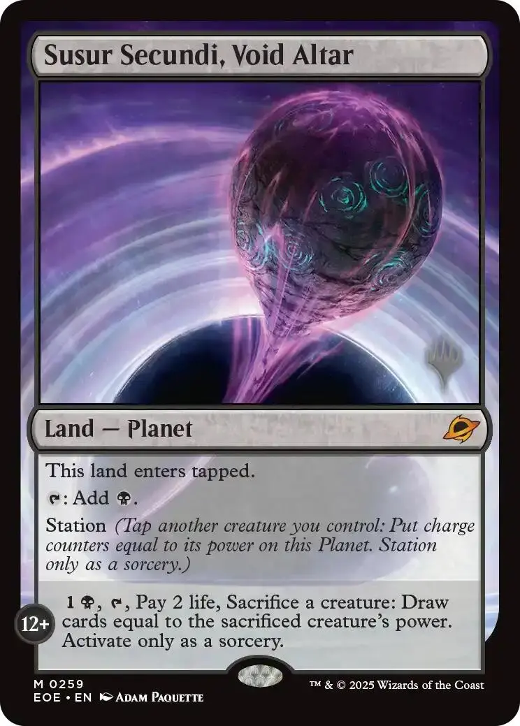 Susur Secundi, Void Altar [Edge Of Eternities Promo Pack] 1