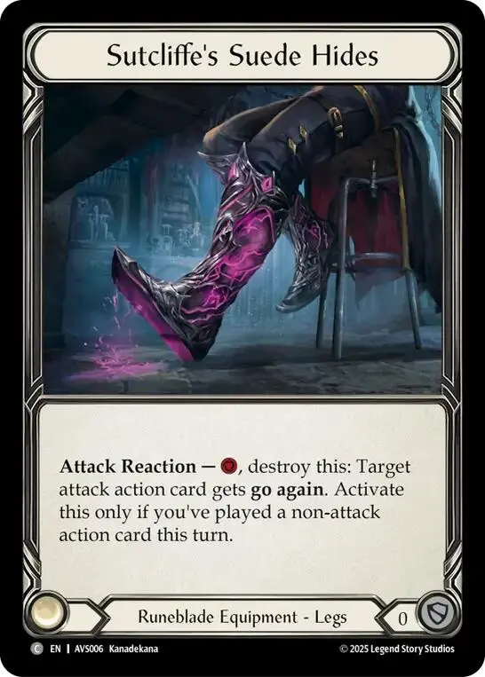 Sutcliffe's Suede Hides [Avs006] (Armory Deck: Legends Viserai) 1