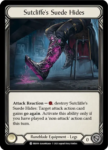 Sutcliffe's Suede Hides [Bri008] (Tales Of Aria Briar Blitz Deck)  1St Edition Normal 1