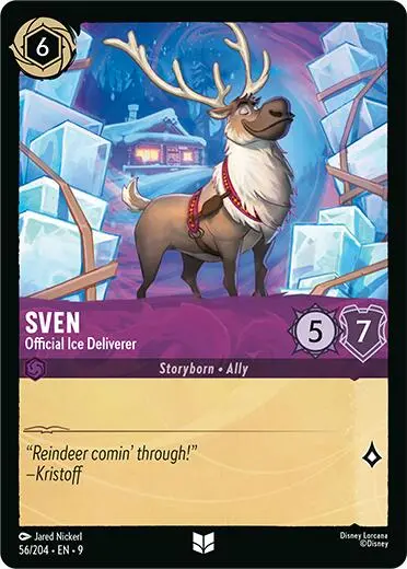 Sven - Official Ice Deliverer (56/204) [Fabled] 1