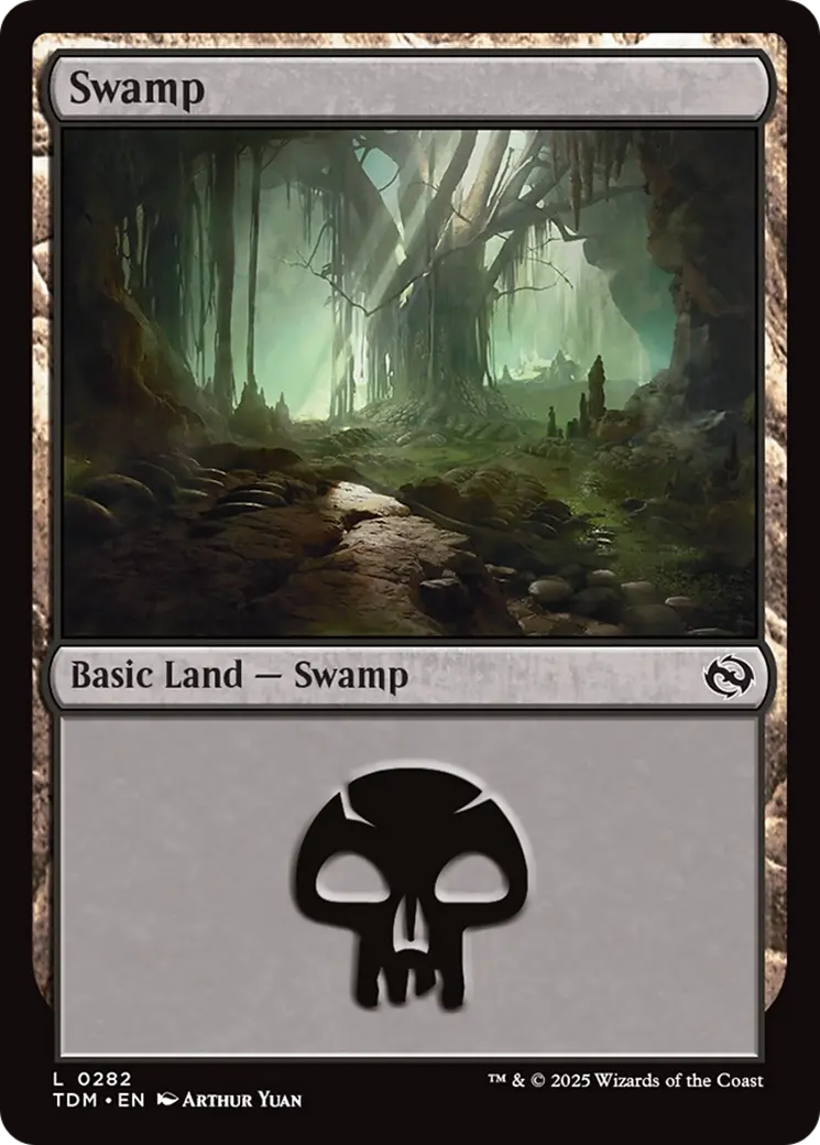 Swamp (0282) [Tarkir: Dragonstorm] 1