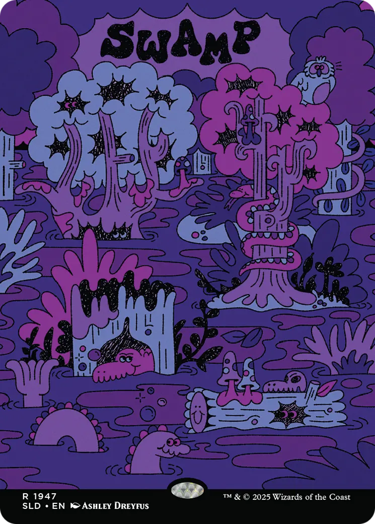 Swamp (1947) (Rainbow Foil) [Secret Lair Drop Series] 1