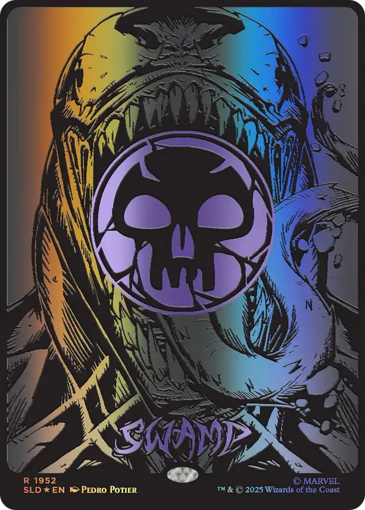 Swamp (1952) (Raised Foil) [Secret Lair Drop Series] 1