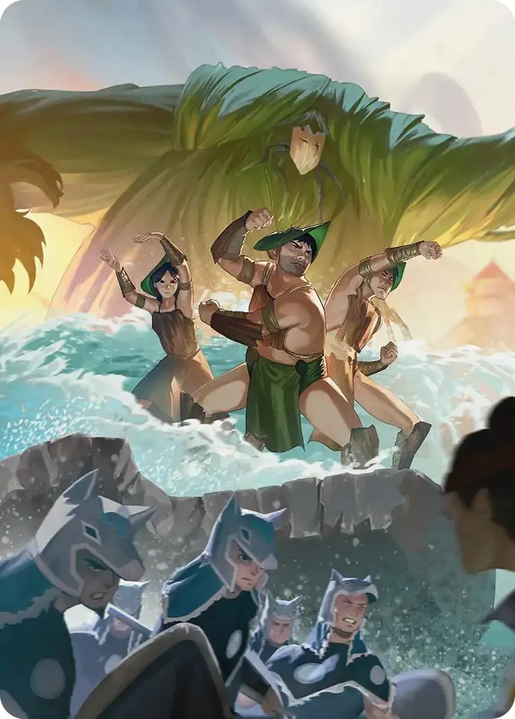 Swampbenders Art Card [Avatar: The Last Airbender Art Series] 1