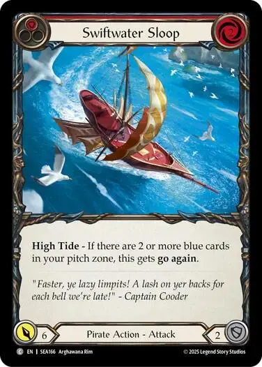 Swiftwater Sloop (Red) [Sea166] (High Seas) 1