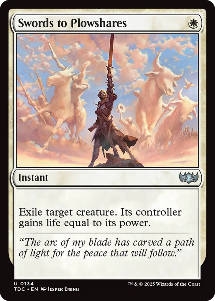 Swords To Plowshares [Tarkir: Dragonstorm Commander] 1