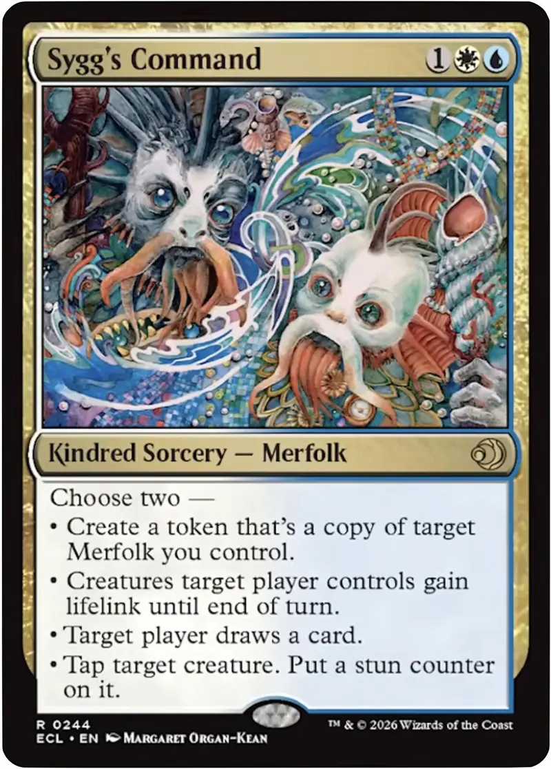 Sygg's Command [Lorwyn Eclipsed] 1