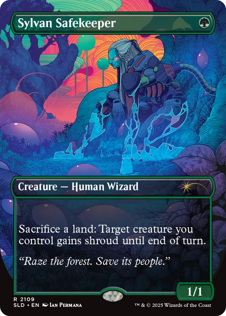 Sylvan Safekeeper (Galaxy Foil) [Secret Lair Drop Series] 1