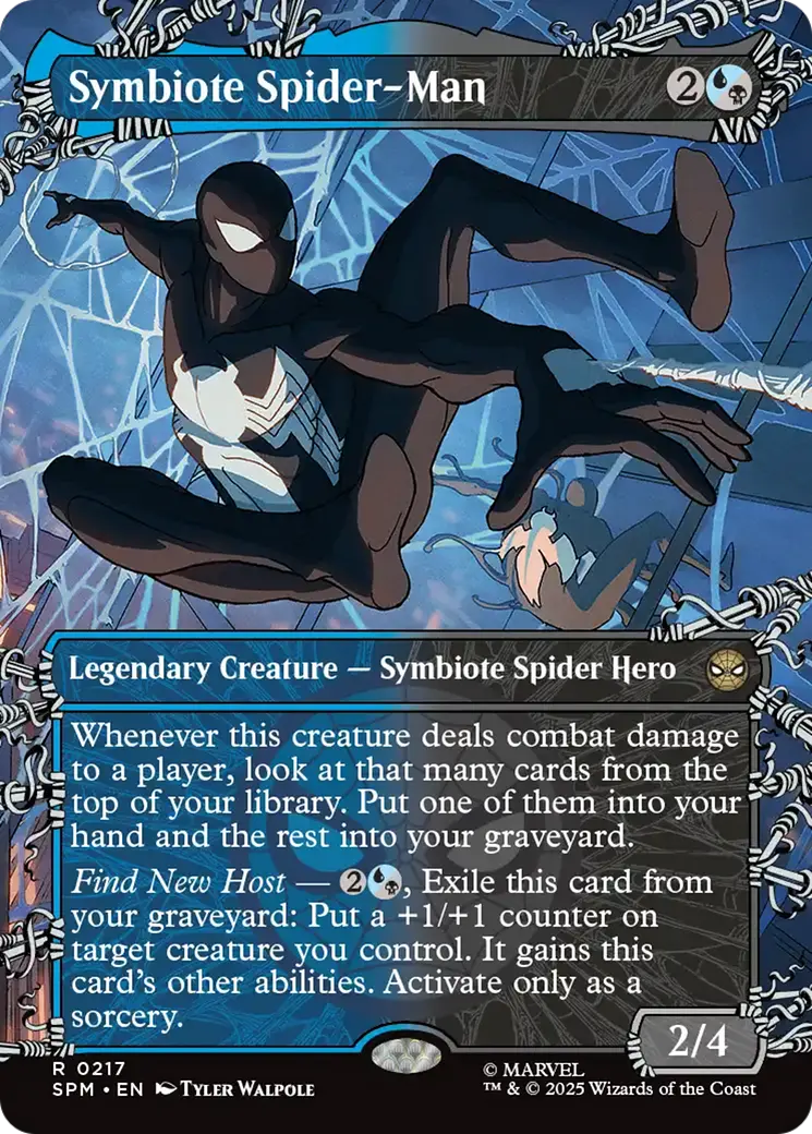 Symbiote Spider-Man (Borderless) [Marvel's Spider-Man] 1