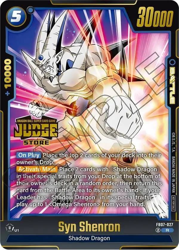Syn Shenron (Judge Pack (Store Judge) 05) [Fusion World Tournament Cards] 1