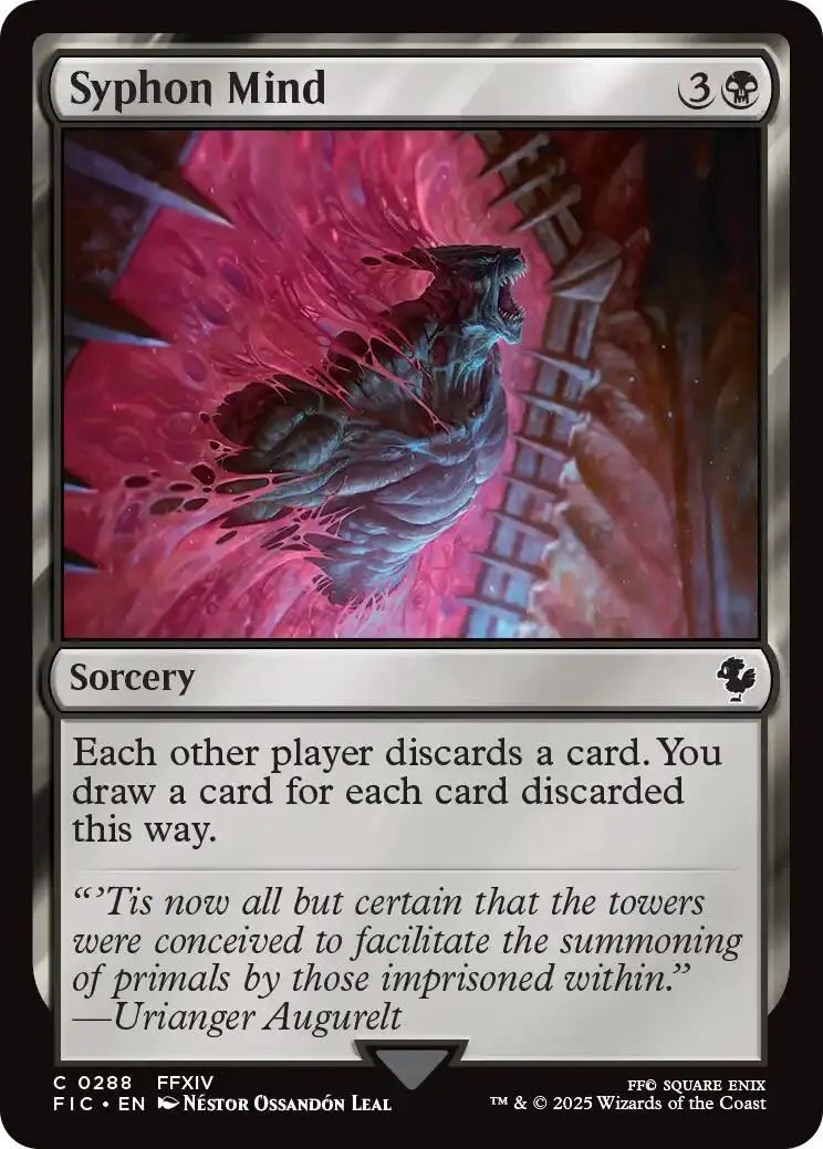 Syphon Mind (Surge Foil) [Final Fantasy Commander] 1