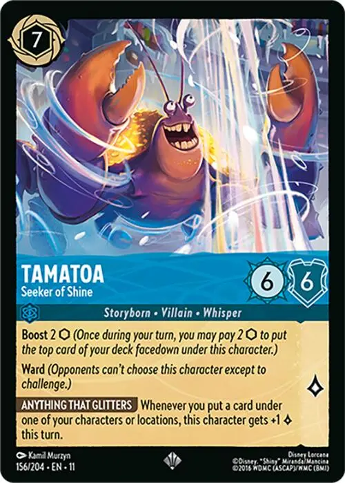 Tamatoa - Seeker Of Shine (156/204) [Winterspell] 1