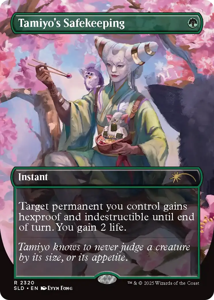 Tamiyo's Safekeeping (Rainbow Foil) [Secret Lair Drop Series] 1