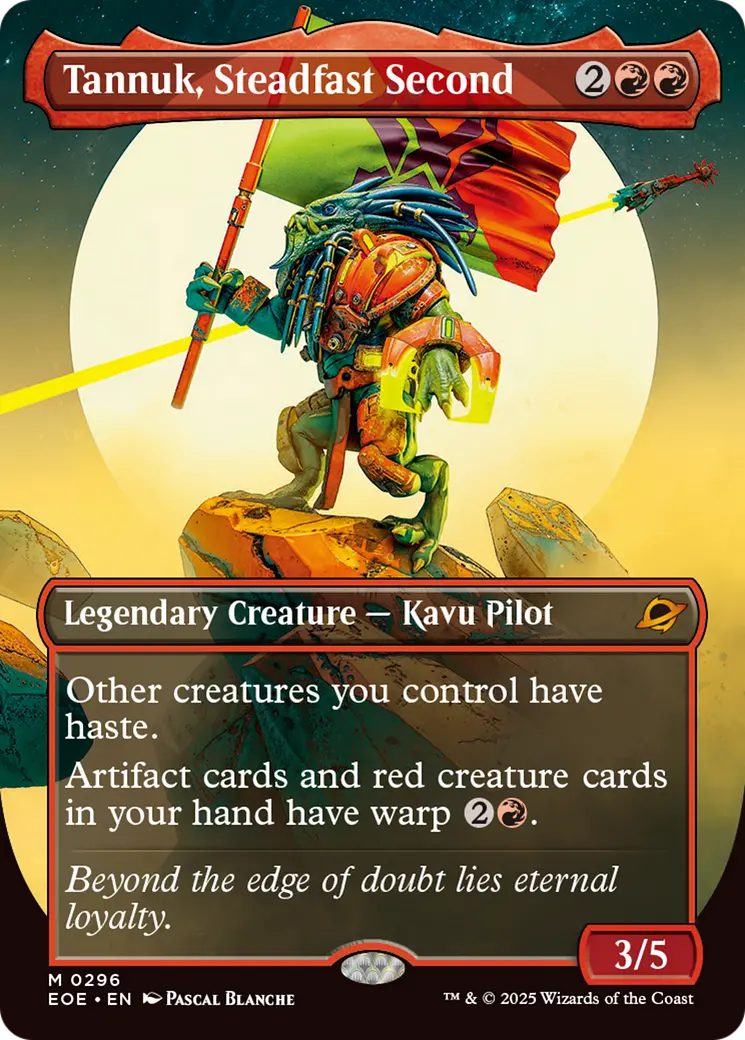 Tannuk, Steadfast Second (Borderless) [Edge Of Eternities] 1