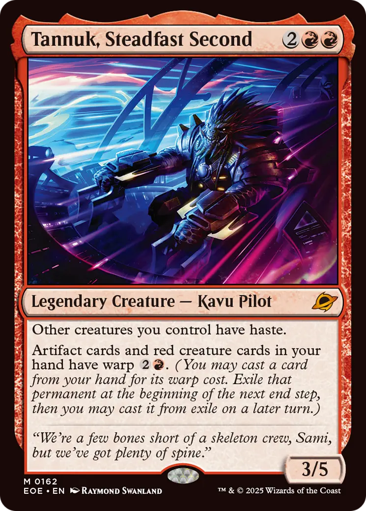 Tannuk, Steadfast Second [Edge Of Eternities] 1