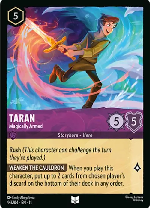 Taran - Magically Armed (44/204) [Winterspell] 1
