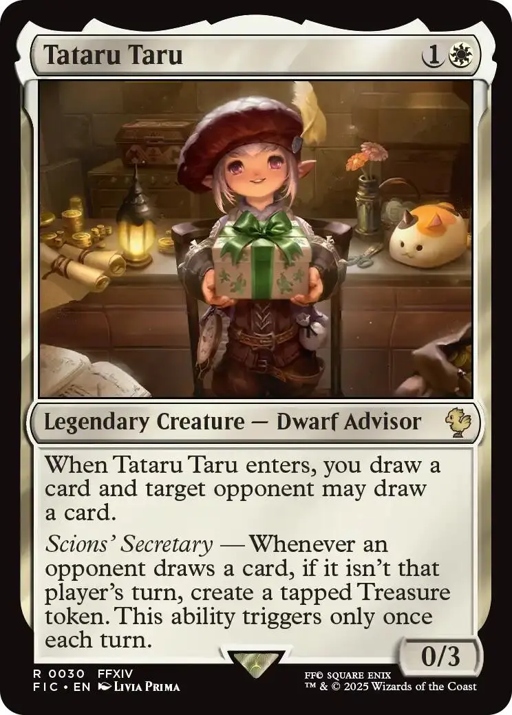 Tataru Taru (Surge Foil) [Final Fantasy Commander] 1