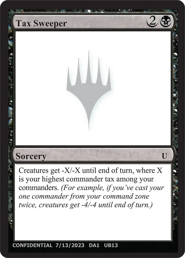 Tax Sweeper [Mystery Booster] 1