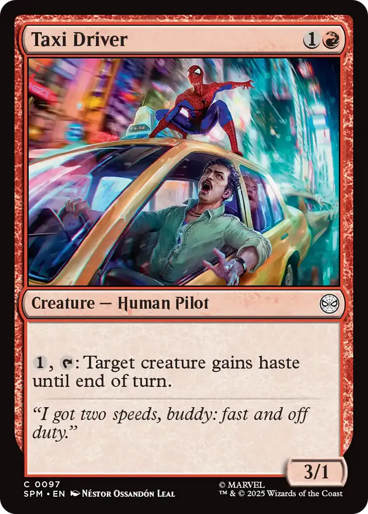 Taxi Driver [Marvel's Spider-Man] 1