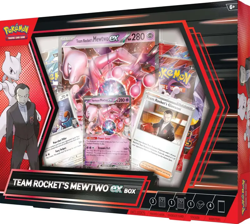 Team Rocket's Mewtwo Ex Box Es 1