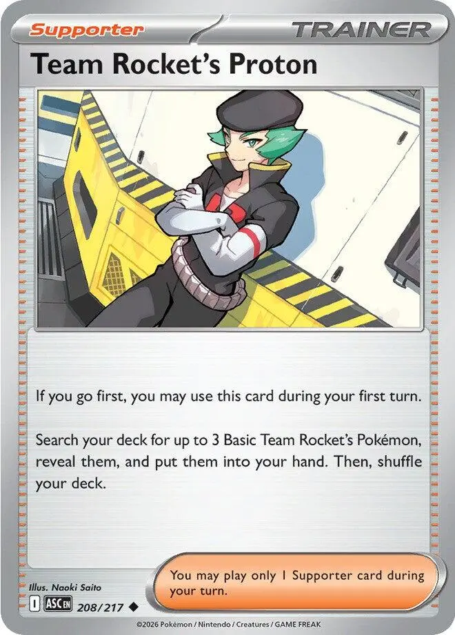 Team Rocket's Proton (208/217) [Mega Evolution: Ascended Heroes] 1