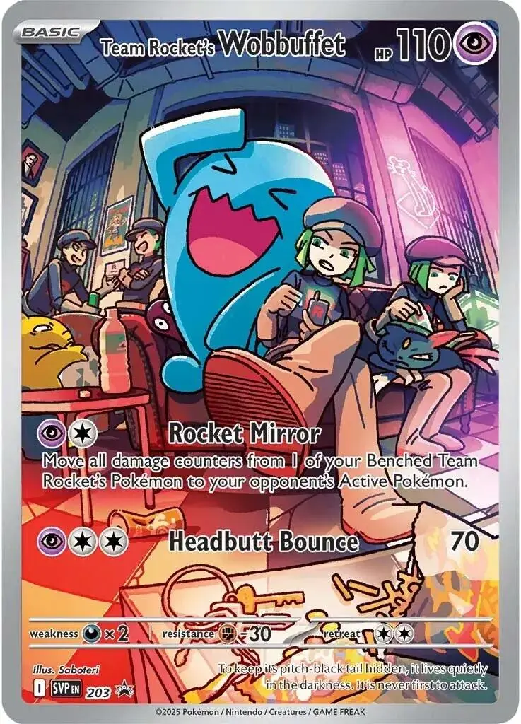 Team Rocket's Wobbuffet (203) [Scarlet & Violet: Black Star Promos] 1