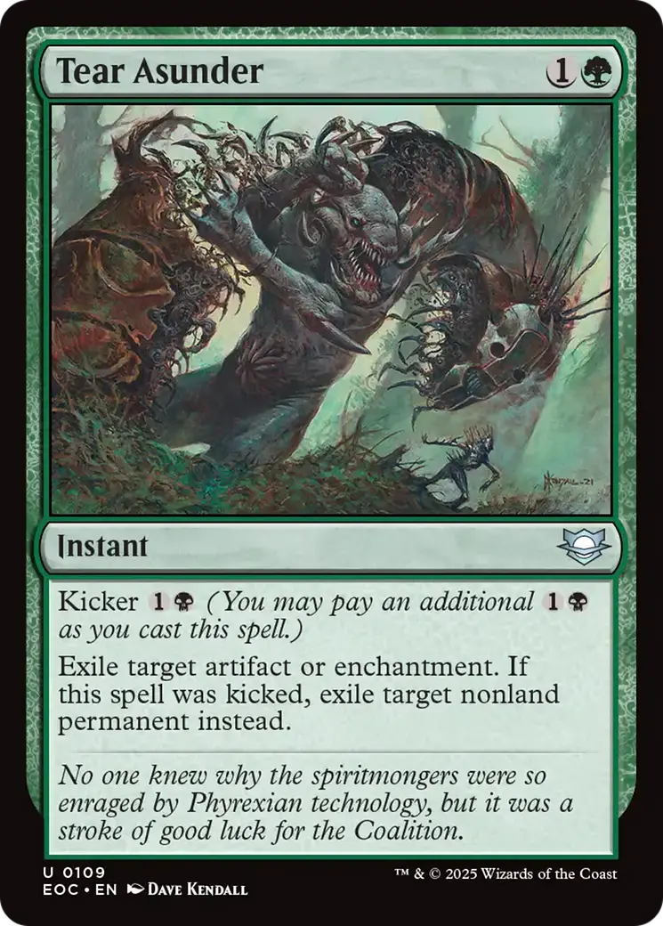 Tear Asunder [Edge Of Eternities Commander] 1