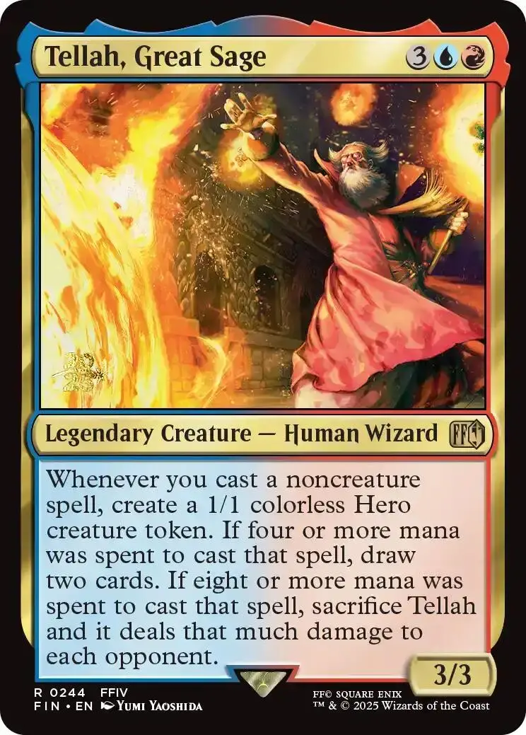 Tellah, Great Sage [Final Fantasy Prerelease Promo] 1