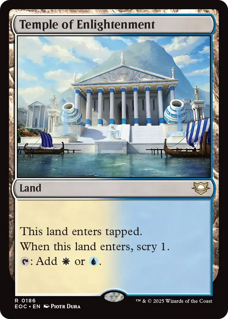 Temple Of Enlightenment [Edge Of Eternities Commander] 1