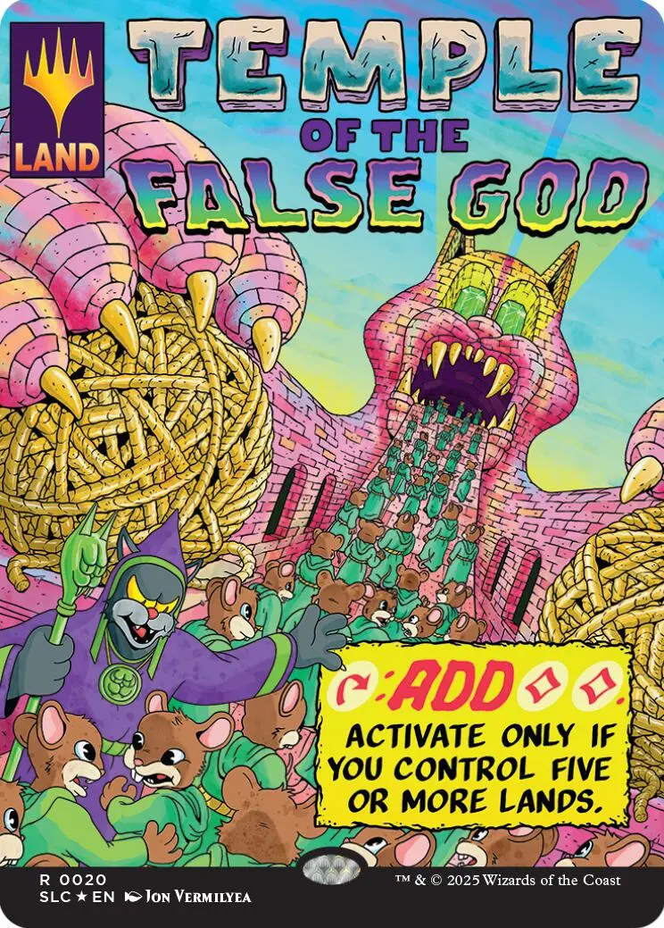Temple Of The False God (Halo Foil) [Secret Lair Countdown Kit] 1