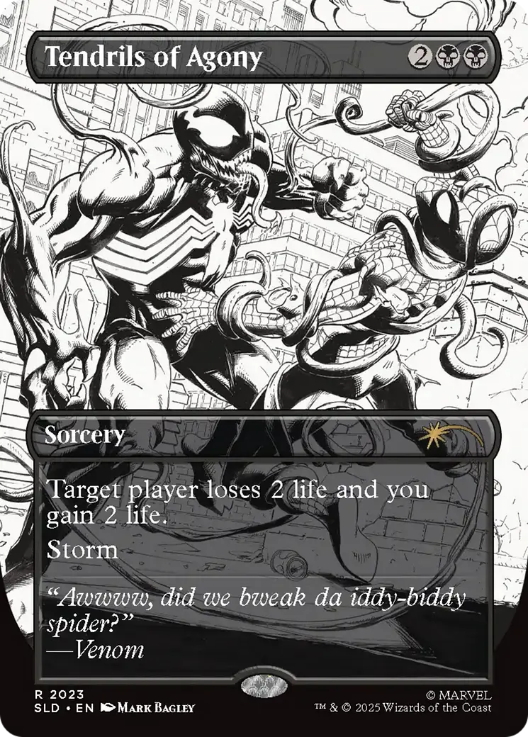 Tendrils Of Agony (2023) (Rainbow Foil) [Secret Lair Drop Series] 1