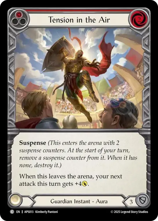 Tension In The Air (Red) [Aps013] (Armory Deck: Pleiades) 1