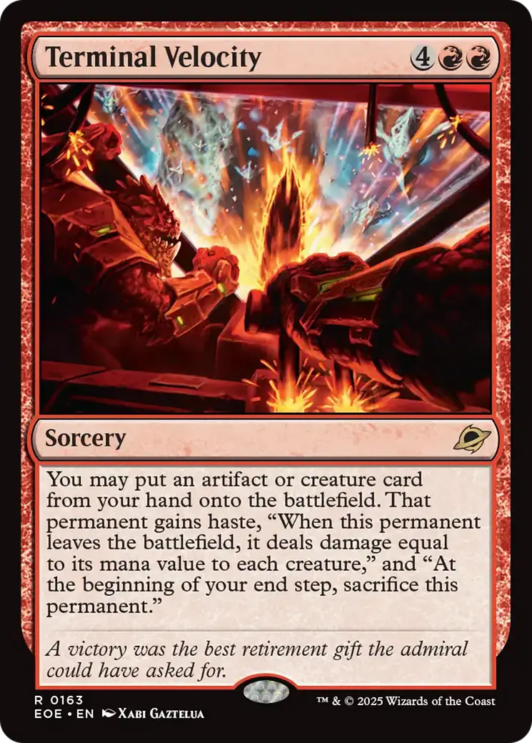 Terminal Velocity [Edge Of Eternities] 1