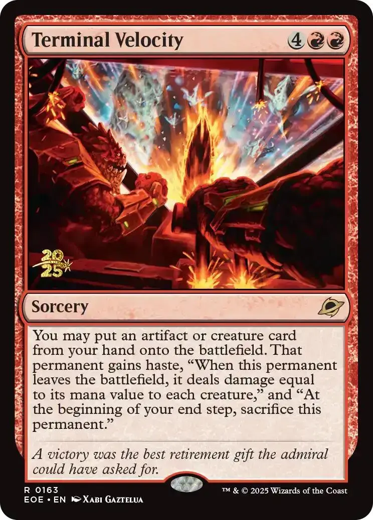 Terminal Velocity [Edge Of Eternities Prerelease Promos] 1