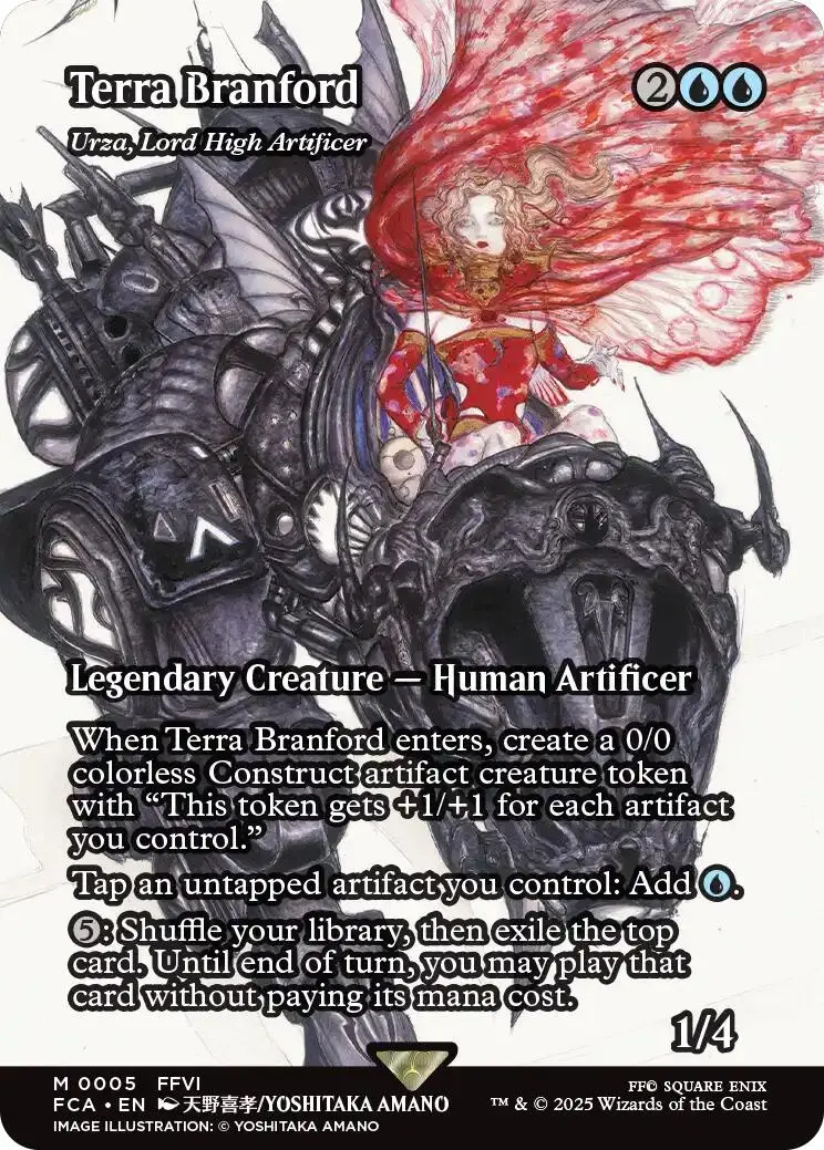 Terra Branford - Urza, Lord High Artificer (Showcase) [Final Fantasy : Through The Ages] 1
