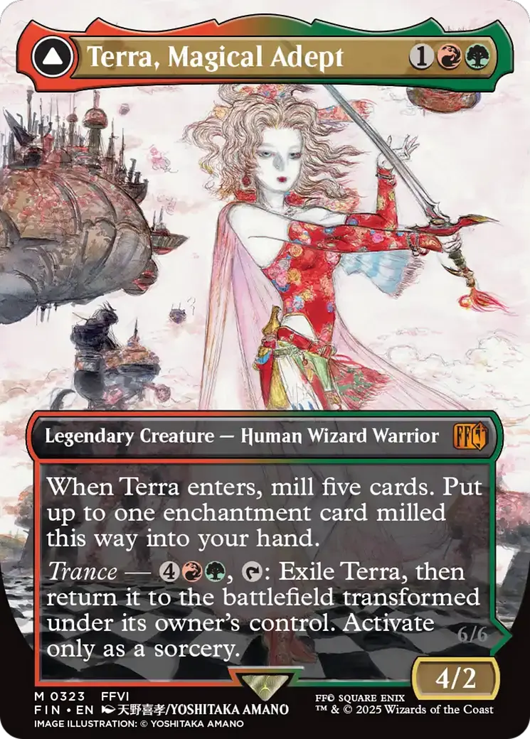 Terra, Magical Adept // Esper Terra (Borderless) [Final Fantasy] 1