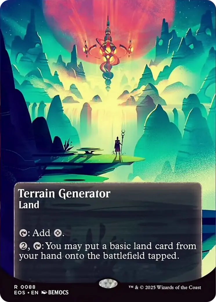 Terrain Generator (0088) (Borderless) [Edge Of Eternities: Stellar Sights] 1