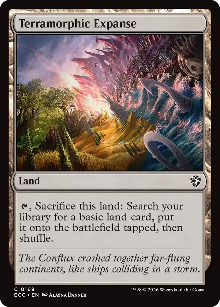 Terramorphic Expanse [Lorwyn Eclipsed Commander] 1