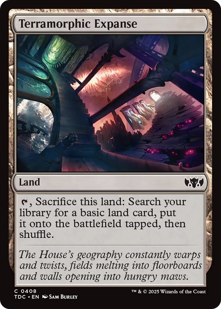 Terramorphic Expanse [Tarkir: Dragonstorm Commander] 1